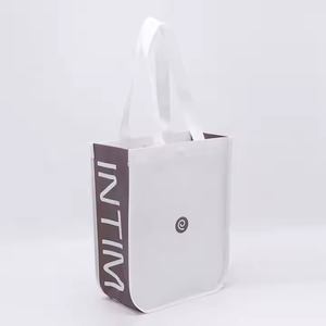 Biểu Tượng Tùy Chỉnh In Góc Cong Tái Sử Dụng Kích Thước Nhỏ Lulu PP Không Dệt Mua Sắm Túi Sinh Thái Tote Túi - Product Image 2