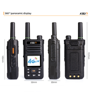 Ksun วอล์คกี้ทอล์คกี้ poc มือถือ4G ZL10 mAh ระยะไม่จำกัด4000mAh สำหรับซิมที่เข้ากันได้กับแอป Zello - Product Image 6