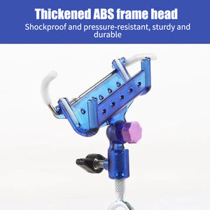 Soporte de tierra de doble propósito para caña de pescar, torreta autoblocante, poste con caña de mar manual, nueva condición, suministros de pesca - Product Image 3