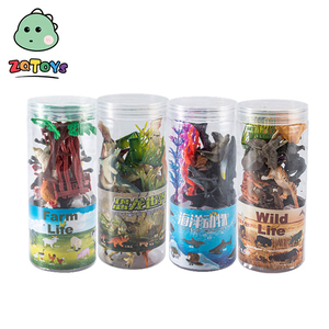 Zhiqu Toys Juego <span class=keywords><strong>de</strong></span> dinosaurios y <span class=keywords><strong>animales</strong></span> pequeños <span class=keywords><strong>de</strong></span> PVC <span class=keywords><strong>de</strong></span> 12 piezas, modelos marinos congelados Unisex, niños y niñas, <span class=keywords><strong>granja</strong></span> <span class=keywords><strong>de</strong></span> maternidad, aves <span class=keywords><strong>de</strong></span> corral <span class=keywords><strong>de</strong></span> plástico - Product Image 2