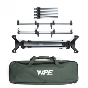 Support télescopique en alliage d'aluminium de qualité supérieure tuyau en forme de T support d'angle réglable support de canne à <span class=keywords><strong>lancer</strong></span> pour la pêche en plein air - Product Image 6