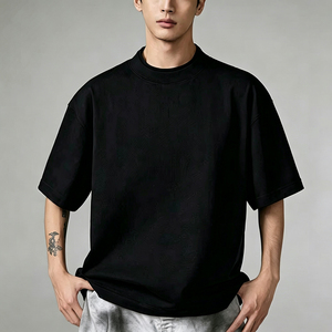 Lâche surdimensionné coton T-Shirt parfait Shopping week-end décontracté en gros marque Style en vrac décontracté vêtements de sport de haute qualité - Product Image 2