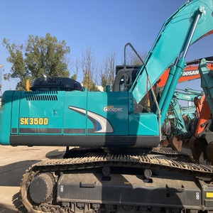 Les pelleteuses Kobelco SK350D d'occasion avec une puissance puissante et une utilisation facile se vendent bien au Pérou - Product Image 2