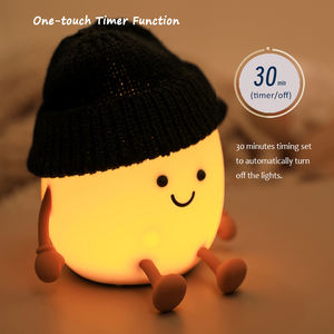 Forme de pomme de terre LED Silicone lampe Rechargeable <span class=keywords><strong>veilleuse</strong></span> contrôle tactile pour bébé pépinière et chambre <span class=keywords><strong>veilleuse</strong></span> - Product Image 5