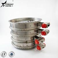 STARLIGHT CHUTES SC Amortisseur pneumatique à rappel par ressort marche/arrêt pour la ventilation d'évacuation des fumées d'urgence, personnalisable