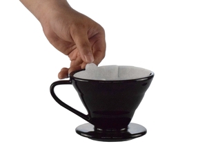 Q-taza de <span class=keywords><strong>filtro</strong></span> especial de <span class=keywords><strong>papel</strong></span> de café, <span class=keywords><strong>papel</strong></span> de café de tamaño 01 02, <span class=keywords><strong>papel</strong></span> de <span class=keywords><strong>goteo</strong></span> de madera Original sin blanquear, forma de cono - Product Image 5