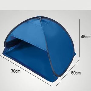Tente de plage miniature légère avec logo personnalisé, protection UV, abri solaire pour la tête/le visage, idéale pour le camping en plein air - Product Image 4