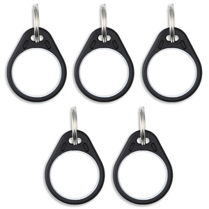 Porte-clés RFID MIFARE, lot de 5, longueur 6 pouces, pour systèmes de contrôle d'accès - Product Image 1
