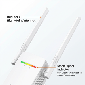 Tenda A23 AX1500 Ripetitore WiFi 6, Amplificatore di Segnale Dual Band, Ripetitore WiFi Mesh con Porta Gigabit e 2 Antenne Esterne - Product Image 5