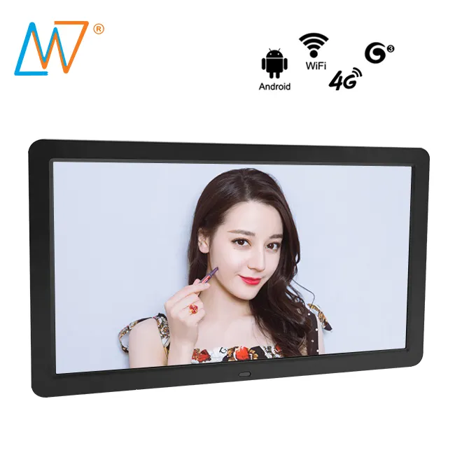 21.5 Inch Touch Screen Digital Signage Network 3G 4G Android Wifi Lcd Advertising Display Monitor