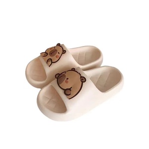 2025ใหม่รองเท้าแตะสำหรับใส่ในบ้านของผู้หญิงรองเท้าแตะพื้นหนาสำหรับอาบน้ำห้องน้ำกันลื่นทำจากพีวีซีสำหรับใส่ในฤดูร้อน - Product Image 6