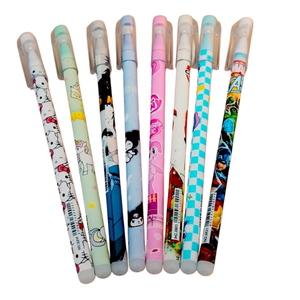 NOVISON Students Gift Hot Selling Kawaii 0.5mm Smooth Writing Cute Gel <b>Pen</b>-Promotional Use Red/Blue/Black Ink - Product Image 1