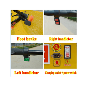 전동 케이블 플랫 카 전기 운반 카트 - Product Image 3