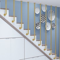 Support de fixation personnalisé en acier inoxydable écologique pour garde-corps d'escalier de grenier, design moderne pour villa et appartement