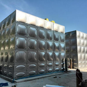 Tanque de Agua de Acero Inoxidable, Tanque de Agua Contra Incendios, Plástico Reforzado con Fibra de Vidrio, Suministro de Fábrica - Product Image 2