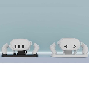 MetaQst3s аксессуары для игр <span class=keywords><strong>VR</strong></span> MetaQst 3 <span class=keywords><strong>VR</strong></span> зарядная станция для Ocus Qst3 с подсветкой RGB - Product Image 6