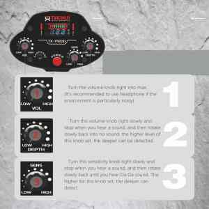 天巡パルス誘導長距離TX-<span class=keywords><strong>PI</strong></span> 200高感度金金属探知機 - Product Image 5