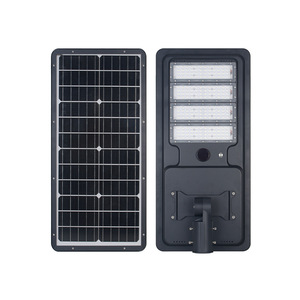 Solar Street <b>Light</b> 100W Integrated LED Mono Si Solar <b>Panel</b> IP65 Waterproof Wall Mount Outdoor Lighting - Product Image 1