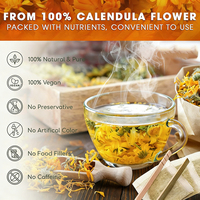 Thé naturel à la calendula, tisane traditionnelle pour un apaisement doux et un soutien de l'équilibre corporel, vente en gros OEM, directement de l'usine