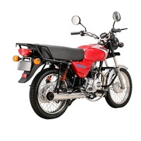 Moto ChampTech 100cc avec vitesse maximale de 95 km/h, boîte de chaîne entièrement couverte Bajaj Motos pour routes non goudronnées