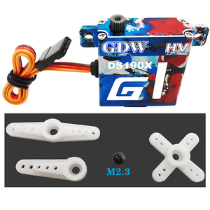 ลดราคา GDW 190X 11.5KG ชุดมอเตอร์เกียร์บังคับทิศทางดิจิตอลสำหรับเครื่องบินบังคับวิทยุแบบปีกตรึงชนิดโลหะ รุ่น Torsion อะไหล่เครื่องบิน RC - Product Image 6