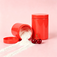 Bouteille en plastique PET de qualité alimentaire à large ouverture de 600 ml et 1300 ml pour poudre de suppléments, capsules, vitamines, bonbons gélifiés – Prise en charge de la personnalisation