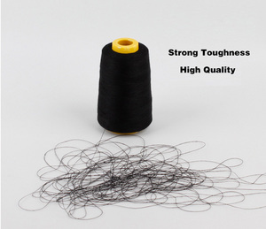 <span class=keywords><strong>Fil</strong></span> à coudre 100 % polyester haute ténacité teint 20/3 TFO torsadé, faible rétrécissement, idéal pour costumes et manteaux - Product Image 5
