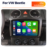 Mekede MS Android voiture commande vocale 360 caméra gps navigation pour VW Volkswagen Beetle bt gps dsp système stéréo de voiture
