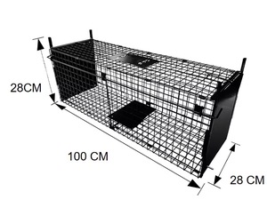 Belette Renard Pliable Snap Trap Crabe Rat <span class=keywords><strong>Sanglier</strong></span> Animal <span class=keywords><strong>Cage</strong></span> pour Lapin Souris Smart Rongeur Bait Station avec Logo Personnalisable - Product Image 2