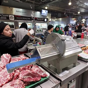 Frozenmutton cuộn thịt xông khói <span class=keywords><strong>Slicer</strong></span> máy thương mại ham thịt Slice Cutter đông lạnh thịt <span class=keywords><strong>Slicer</strong></span> Máy cắt - Product Image 3