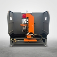 Machine de fraisage automatique à trois axes OUXIN pour profilés en aluminium avec moteur 3KW et moteur pour fenêtres PVC/UPVC, CNC haute précision
