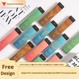 12ゾディアックポケットポータブルお香Agarwoodサンドウッドミックスフレグランス寝室とリビングルーム用 - Product Image 2