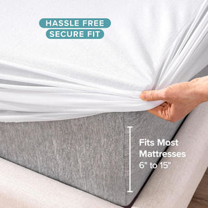 Protector de Colchón King Size 100% Impermeable, Transpirable, Premium, Refrigerante, de Lujo, 300 Hilos, Ecológico, Hipoalergénico, Lavable a Máquina - Product Image 4