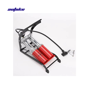 אופניים כפול צילינדר, רכב צמיג ידני משאבת אוויר כף רגל אוויר עבור אופניים & טיפול במחזור - Product Image 5