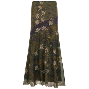 Vestido Largo Ajustado Vintage con Cintura Natural, Estampado Floral, Falda en Línea A, Fruncido, Sexy, que Realza las Curvas, de Verano, de Secado Rápido, el Más Vendido - Product Image 6