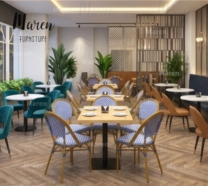 Silla <span class=keywords><strong>de</strong></span> Bistró Parisina Personalizable Multicolor, Estilo Francés, Muebles Portátiles para Cafetería, Jardín, Patio, Cocina y Parque - Product Image 5