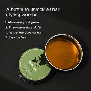 Oem Nhãn Hiệu Riêng Bơ Biotin Tóc Đất Sét Hữu Cơ Matte Tự Nhiên Giữ Mạnh Mẽ Miễn Phí Tạo Kiểu Thuần Chay Tóc Sáp Pomade Unisex Tóc Đất Sét - Product Image 3
