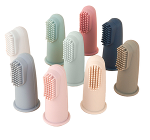 Per uso alimentare in Silicone spazzolino da denti per bambini e bambini leggeri e sicuri per la dentizione massaggiatore per dito del bambino - Product Image 1