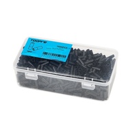 TOOPRE Embouts de câble en plastique étanches et anti-poussière pour vélos de montagne et de route, pour levier de vitesses/frein, embouts de câble 4/5 mm, protection anti-poussière pour tube extérieur
