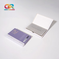 Boîte d'emballage de cigarettes personnalisée, boîte à cigarettes en papier rigide de luxe blanche, vente de boîtes à cigarettes avec fermeture magnétique et dorure à chaud