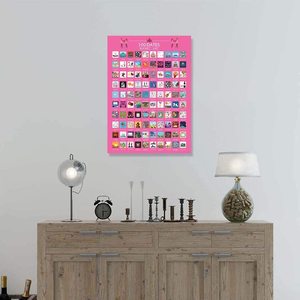 Magnifique cadeau d'anime, <span class=keywords><strong>affiche</strong></span> personnalisée avec impression couleur sur papier fantaisie, papier couché, à <span class=keywords><strong>gratter</strong></span> pour les couples - Product Image 5