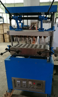 Machine de fabrication de cônes, 10 pièces, pour faire des cônes, glaces et biscuits, différentes formes, utilisation industrielle