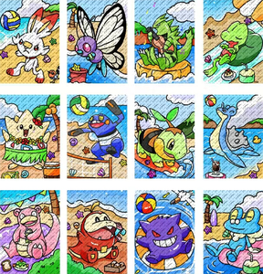 Nuevo Pokemoned Eif Baby Origin 3,0 Tarjetas de colección de comercio Arte cómico Pokemoned Metal Graded Cards Juego de cartas Juguetes Regalos - Product Image 4