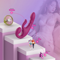 Vibrateur Lapin S-HANDE pour Stimulation Clitoridienne, Vaginale et Point G, Vibrateurs Lesbiens à Chargement Magnétique, Jouets Sexuels pour Femmes, Jouets pour Adultes