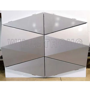 Paneles de Revestimiento Modernos con Recubrimiento de PVDF ACP, Paneles Compuestos de Aluminio Ignífugos para Paredes Exteriores de Hoteles, Autolimpiantes y Resistentes a los Rayos UV - Product Image 3