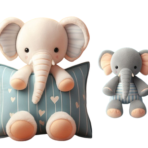 Produttore di giocattoli <span class=keywords><strong>Zoo</strong></span> di animali imbottiti a basso MOQ peluche personalizzato simpatico elefante gigante peluche - Product Image 5
