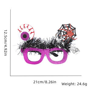 نظارات هالوين نظارات مضحكة يقطين Eyewear صور رعب لوازم الحفلات - Product Image 4