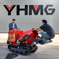 Mini bétonnière de haute qualité 750kg Dumper à chargement automatique avec moteur diesel Machine à béton hydraulique Micro