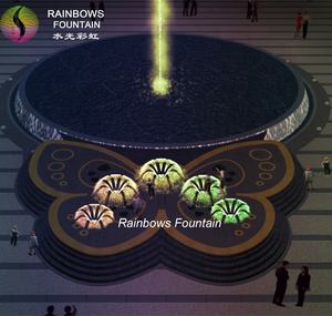 Espectáculo de fuente Musical con haz de luz Digital para centro comercial, nuevo diseño, <span class=keywords><strong>2022</strong></span> - Product Image 2