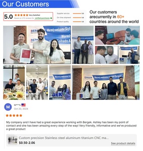 Bergek Tùy Chỉnh OEM <span class=keywords><strong>CNC</strong></span> Chính Xác Titan Thép Không Gỉ Hợp Kim Nhôm Bộ Phận Công Nghiệp 5 Trục <span class=keywords><strong>CNC</strong></span> Biến Gia Công Dịch Vụ - Product Image 6